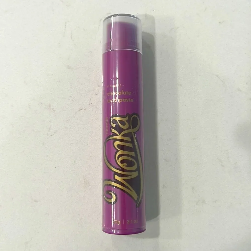 hismile Wonka Chocolate Fluoride Toothpaste - stocking stuffer - 3 available